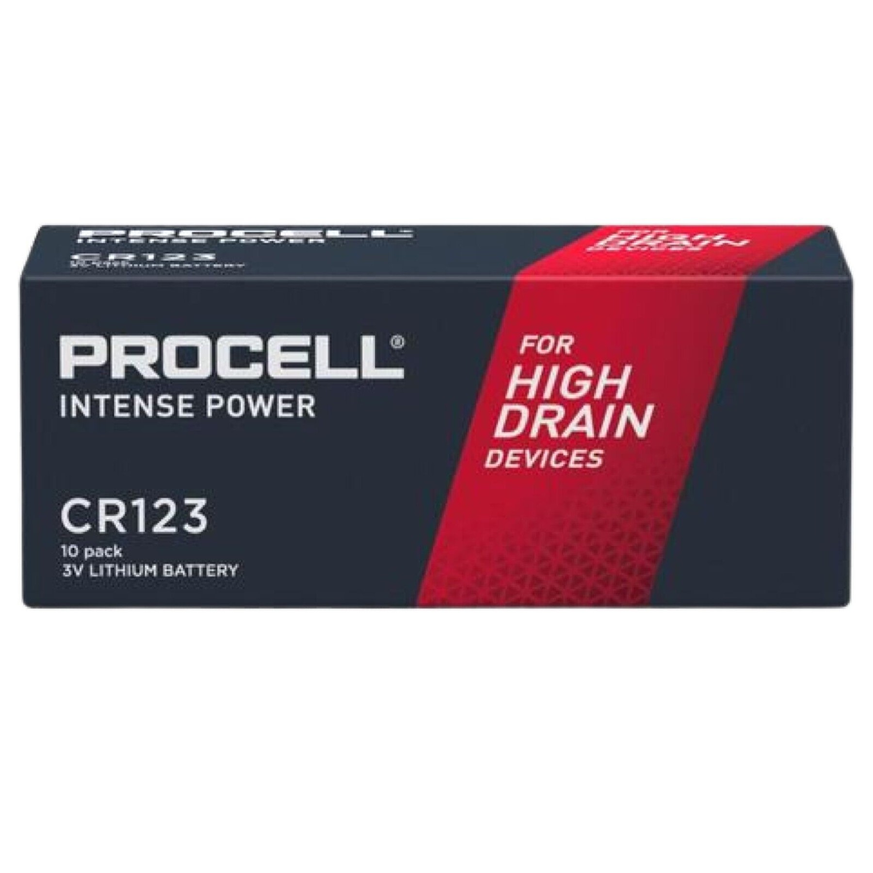 Procell Intense CR123 Pack of 10